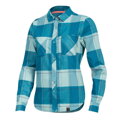 PEARL IZUMI Camisa de mujer ROVE de manga larga azul