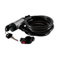 LONGUS Lock EXTREME 10/1800mm espiral + soporte plata
