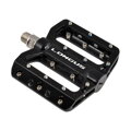 Pedales LONGUS HORD MTB AL negro, clavos reemplazables, rodamientos sellados
