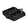 Pedales LONGUS HORD MTB AL negro, clavos reemplazables, rodamientos sellados