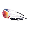 HQBC Gafas QX2 blanco/rojo