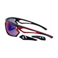 HQBC Gafas QX4 negro/rojo