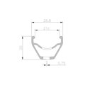 MACH1 Llanta 5.20 SL 27.5 32D TLR negro 510g