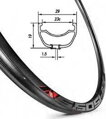 MACH1 Llanta 5.50 SL 27.5 32D TLR negro 550g