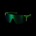 HQBC Gafas QP-RIDE reflejo verde