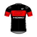 HQBC Camiseta QPI TEAM 2021 manga corta negro/rojo