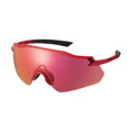 Gafas SHIMANO EQUINOX4 rojo metalizado mate Ridescape Road