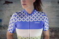 SHIMANO Maillot mujer MIZUKI blanco/azul marino