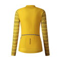 SHIMANO Maillot mujer KAEDE PRINTED LARGO amarillo
