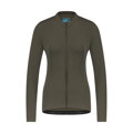 SHIMANO Maillot mujer KAEDE THERMAL LONG verde