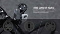 MAGICSHINE Soporte MAGICSHINE para Garmin/EVO/ALLTY en manillares desplazados de plástico