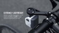 MAGICSHINE Soporte MAGICSHINE para Garmin/EVO/ALLTY en manillares desplazados de plástico