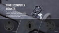 MAGICSHINE Agarre MAGICSHINE para Garmin/EVO/ALLTY en manillares de plástico