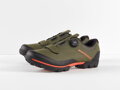 Zapatillas Bontrager Foray MTB verde naranja.