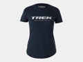 Camiseta Bontrager Mujer Trek Origin Logo azul Mod. 2022