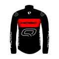 Chaqueta cortavientos QPI TEAM 2021 negro/rojo
