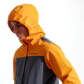 Chaqueta PEARL IZUMI CANYON 2.5L WXB RAIN naranja/gris F22