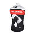 Chaleco Q TEAM negro/rojo
