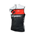 Chaleco Q TEAM negro/rojo
