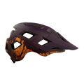 Casco COYOTE violeta mate/naranja