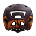 Casco COYOTE violeta mate/naranja