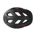 Casco CAMELEON negro mate/rojo