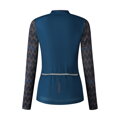 Maillot mujer KAEDE PRINTED LARGO azul