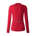 Maillot mujer KAEDE THERMAL LONG rojo