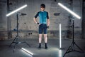 Pantalón EVOLVE PERFORMANTE con tirantes negro