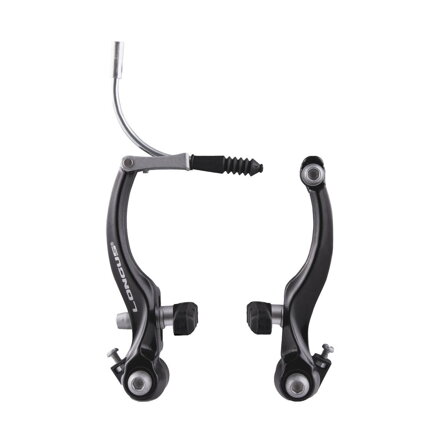 Freno LONGUS MTB AL ​​LIN V-Brake, 110 mm, resorte lineal, negro