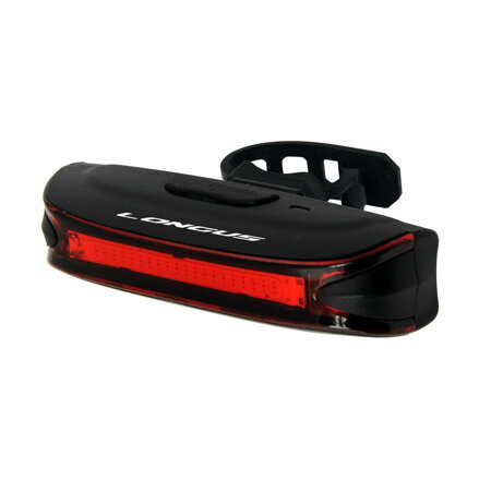 Luz trasera LONGUS CHIP 20LED 5f USB, 65lm, negro