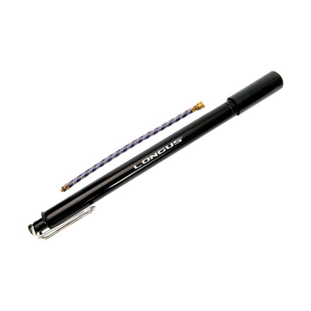 Salón LONGUS Frame con tacón, negro con tubo