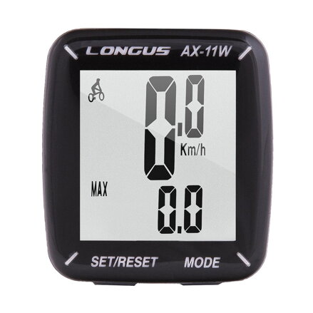 LONGUS Ciclismo ordenador AX-11W 11f negro
