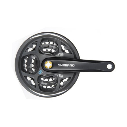 SHIMANO Medio Altus FC-M311 170mm 42/32/22z. 7/8 k. negro con tapa cuadrada