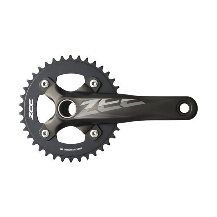 Centro SHIMANO ZEE FC-M640 165 mm (68/73 mm) 10 k. rodamiento HTII negro