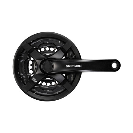 Centro SHIMANO FC-TY501 170mm 42/34/24z. 6/7/8-k. negro con tapa cuadrada