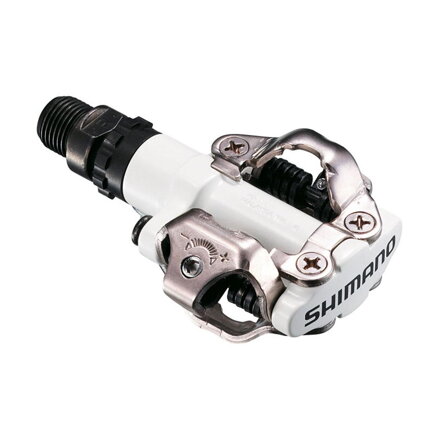 Pedales SHIMANO MTB PD-M520 SPD blanco + negro SM-SH51