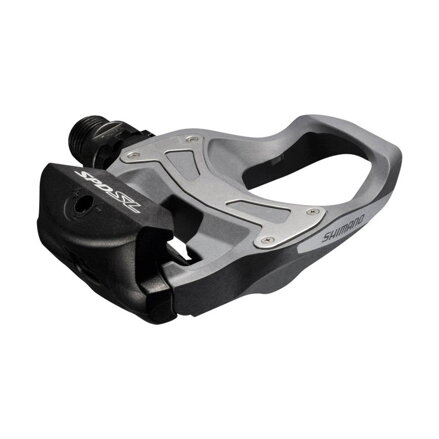 Pedales SHIMANO Road PD-R550 SPDSL gris + negro. Compuesto SM-SH11