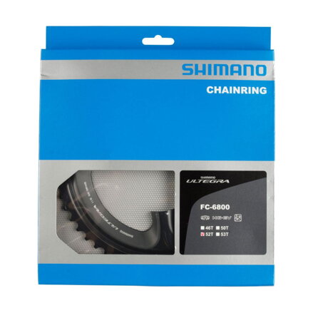 Caja de cambios SHIMANO 52z. FC-6800 Ultegra negro 110mm