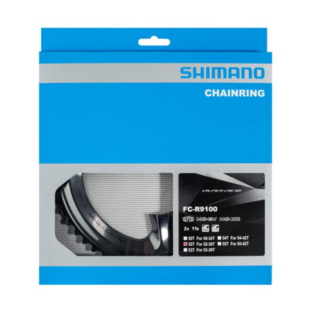 Caja de cambios SHIMANO 53z. FC-R9100 Dura Ace negro 110mm