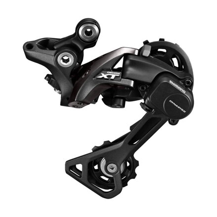 Cambio SHIMANO XT RD-M8000 de 11 velocidades. bandolera larga negra Shadow+