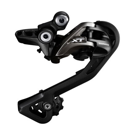 Cambio SHIMANO XT RD-T8000 de 10 velocidades. bandolera super larga negra Shadow
