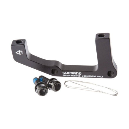 Adaptador trasero SHIMANO SM-MAR203 para disco PM/IS de 203mm