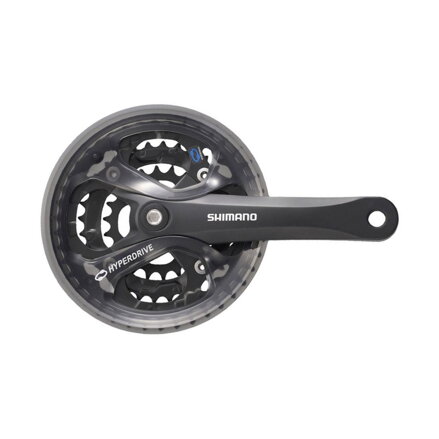 Centro SHIMANO Acera FC-M361 175mm 42/32/22z. 7/8-k negro con tapa cuadrada