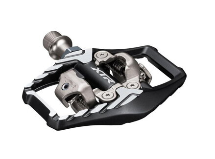 Pedales SHIMANO MTB PD-M9120 SPD negro con jaula + cuadro. SM-SH51