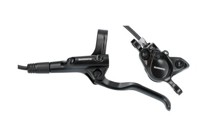 SHIMANO Freno hidr. E-MT200 frontal negro Post Mount manguera 1000mm + placa. B05S