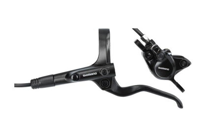 SHIMANO Freno hidr. E-MT201 manguera + placa frontal negra Post Mount 1000mm. B05S