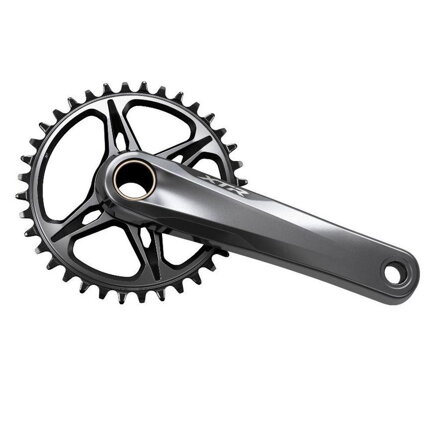 SHIMANO Medio XTR FC-M9100 175 mm 12 k. sin convertidor HTII sin rodamiento