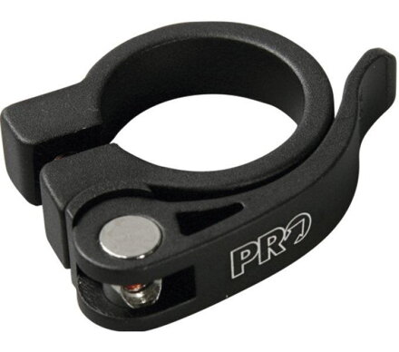 Abrazadera PRO con QR debajo del sillín negro 28.6mm
