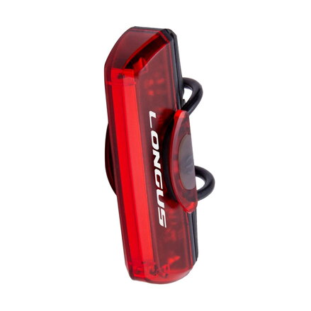 LONGUS Luz LATCH trasera 16LED 8f USB 50lm negro